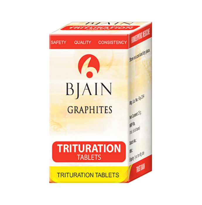 Bjain Graphites Trituration Tablet 3X